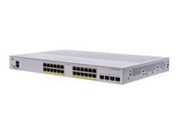 CISCO CBS350 MANAGED 24-PORT GE POE 4X1G SFP