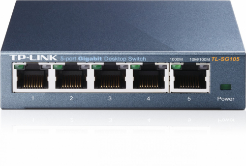 TP-LINK 5-Port 10/100/1000Mbps Desktop Switch  TL-SG105