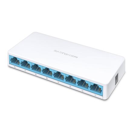 Mercusys | Switch | MS108 | Unmanaged | Desktop | 10/100 Mbps (RJ-45) ports quantity 8 | Power supply type External