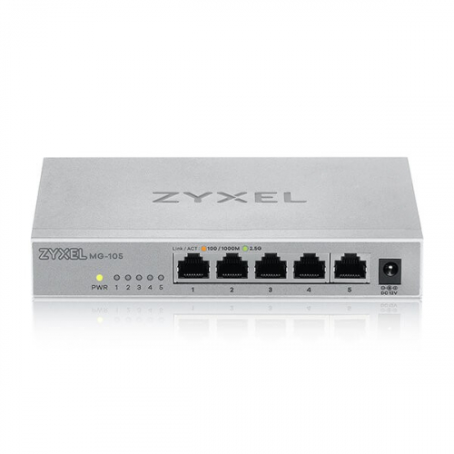 Zyxel MG105 5Ports Desktop 2,5G unmanaged Switch