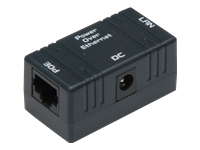 DIGITUS PoE energy box passive for 1User 1xRJ45 LAN 1xDC 1xRJ45 PoE 10/100Mbit/s for 5,5mm DC plugs