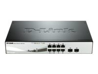 D-LINK 8-Port Layer2 PoE Smart Managed Gigabit Switch dlink green 3.0 8x 10/100/1000Mbit/s TP RJ-45 PoE Port 802.3at