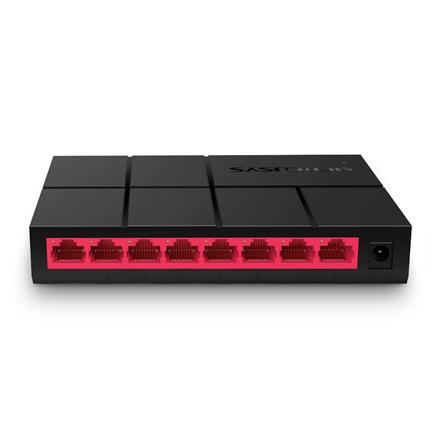 Mercusys | Switch | MS108G | Unmanaged | Desktop | Power supply type External