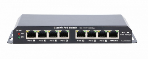 Extralink Switch 8-7 port 24V 90W