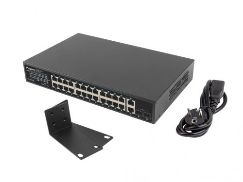 Lanberg RSGE-24P-2GE-2S-360 network switch Unmanaged