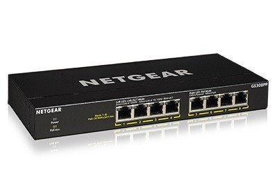 Netgear GS308PP Switch Unmanaged 8x1Gb PoE+