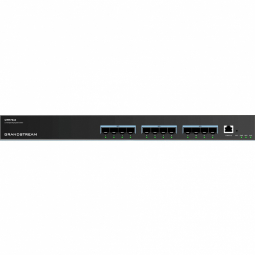 12P Grandstream GWN7832, 12x 10-Gigabit-SFP+-Ports, Layer-3-Aggregations-Switches