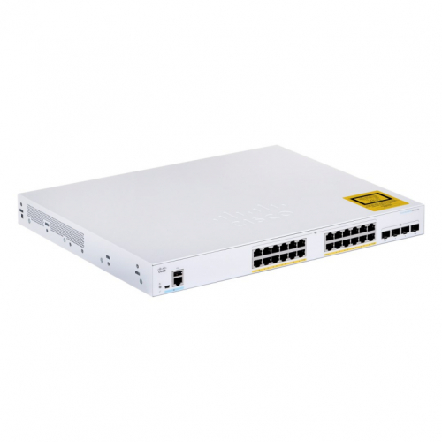 Cisco CBS350-24FP-4X-EU network switch Managed L2/L3 Gigabit Ethernet (10/100/1000) Silver