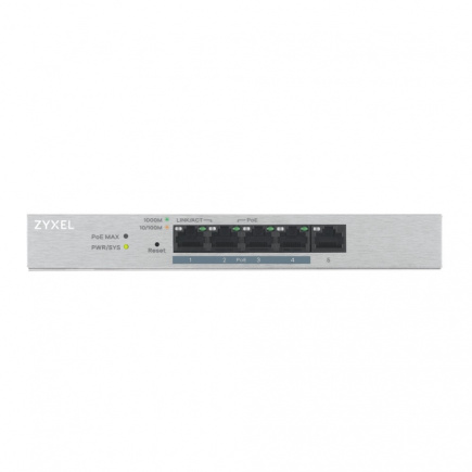 Zyxel GS1200-8HP 8Port PoE+ 4x60W webmanaged Switch
