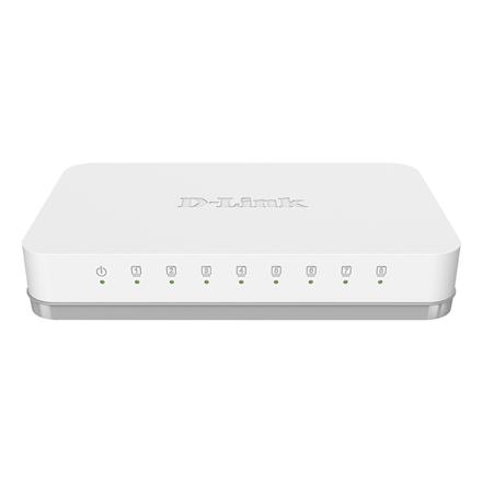 D-Link | Switch | GO-SW-8G/E | Unmanaged | Desktop | 1 Gbps (RJ-45) ports quantity 8