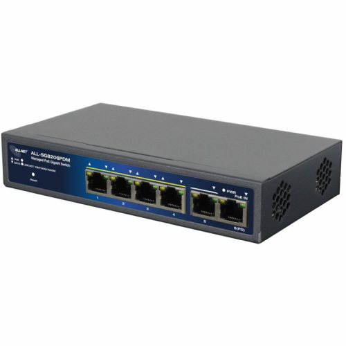 6P ALLNET ALL-SG8206PDM POE M