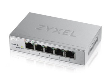 ZYXEL GS1200-5, 5 PORT GIGABIT  WEBMANAGED DESKTOP SWITCH