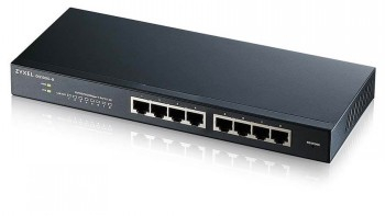 ZYXEL GS1900-8 V2, 8 PORT GBE L2 SMART SWITCH, DESKTOP, FANLESS