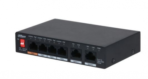 Dahua Switch PFS3006-4GT-60-V2 4-ports POE