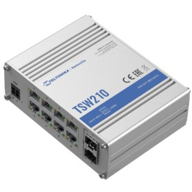 8+2P Teltonika TSW210 Industrial GSwitch 2x SFP