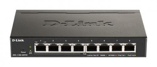 D-Link Switch Smart DGS-1100-08PV2 8xGE PoE