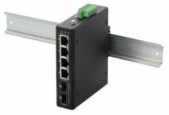 ISFG64 PULSAR Industrial Switch (4xPoE, 2xSFP)