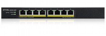 ZYXEL GS1915-8EP 8-PORT GBE POE SMART HYBRID MODE SWITCH, STANDALONE OR NEBULAFLEX CLOUD 60 WATT 802.3AT DESKTOP FANLESS