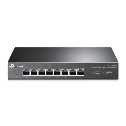 TP-LINK | 8-Port 2.5G Desktop Switch | TL-SG108-M2 | Unmanaged | Desktop | Power supply type External