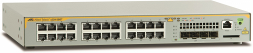 Allied Telesis AT-x230-28GT-50 Managed L3 Gigabit Ethernet (10/100/1000) 1U Grey