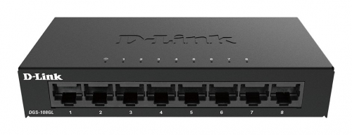 D-Link DGS 108GL - switch - 8 porte -