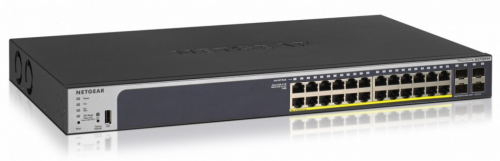 Netgear Switch GS728TPP Smart 24xGbE PoE+ 4xSFP