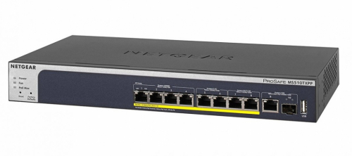 Netgear Switch MS510TXPP PoE+ 8xRJ45 Multi-Gigabit