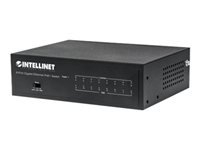 INTELLINET 8-Port PoE+ Gigabit Switch 8 x PoE Ports IEEE 802.3at/af Power-over-Ethernet PoE+/PoE confirm 60W Desktop