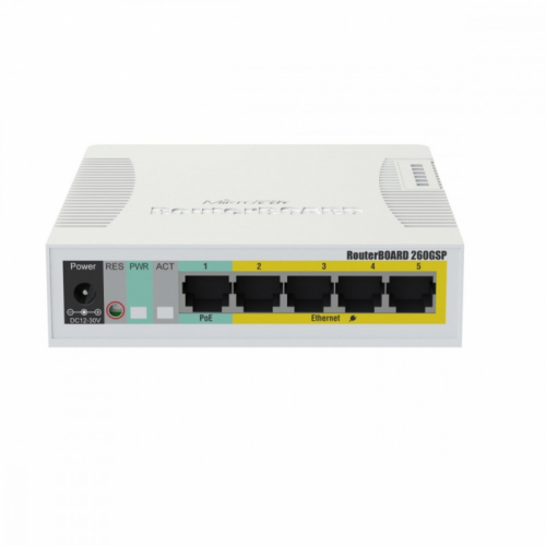 Mikrotik MikroTik Switch 5x1GbE 1xSFP RB260GSP