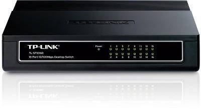 Switch|TP-LINK|16x10Base-T / 100Base-TX|TL-SF1016D