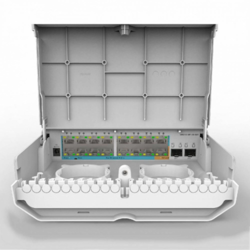 NET ROUTER/SWITCH 18PORT/CRS318-16P-2S+OUT MIKROTIK