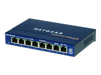 NETGEAR Gigabit Switch 8xRJ45 10/100/1000 8port Lifetime Warranty EN