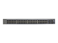 NETGEAR ProSafe 48-Port Gigabit Smart Switch v5 with 2 dedicated SFP and 2 Combo SFP ports - Rackmount