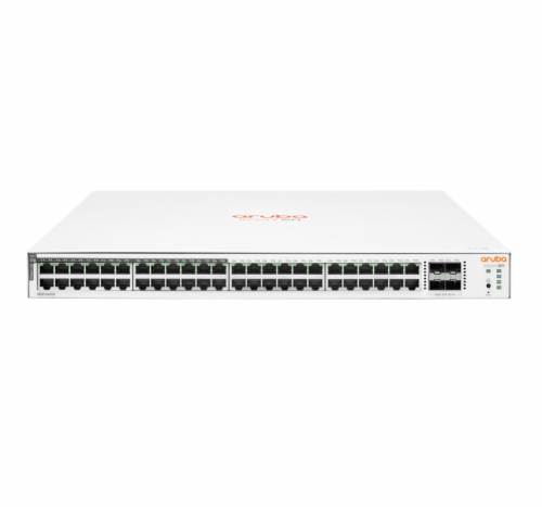 HPE Aruba Networking Aruba Instant On 1830 48G 24p Class4 PoE 4SFP 370W Managed L2 Gigabit Ethernet (10/100/1000) Power over Ethernet (PoE) 1U