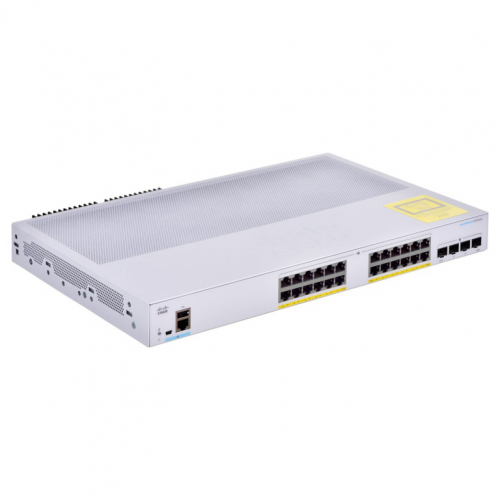 Cisco CBS250-24P-4G-EU network switch Managed L2/L3 Gigabit Ethernet (10/100/1000) Silver