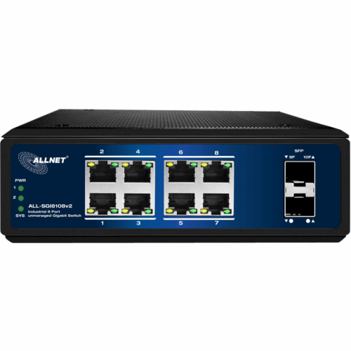 8+2P ALLNET ALL-SGI8108v2 industrial