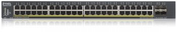 ZYXEL XGS1930-52HP, 52 PORT SMART MANAGED POE SWITCH, 48X GIGABIT POE AND 4X 10G SFP+, HYBIRD MODE, STANDALONE OR NEBULAFLEX CLOUD, 375 WATT POE