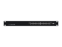 UBIQUITI ES-24-250W Ubiquiti ES-24-250W 24-port + 2xSFP Gigabit PoE switch 24V/48V 802.3af/802.3at