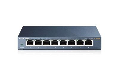 Switch|TP-LINK|8x10Base-T / 100Base-TX / 1000Base-T|TL-SG108