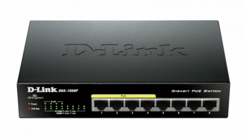 D-Link D-link switch 8-port 10/100/1000Gigabit Meta