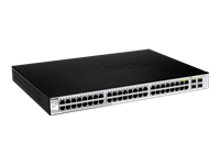 D-LINK 48-Port Layer2 Smart Managed Gigabit Switch dlink green 3.0 44x 10/100/1000Mbit/s TP RJ-45 Port4x Combo 10/100/1000Mbit/s