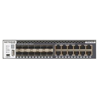 NETGEAR M4300-12X12F - Switch - 24 Anschlüsse - managed - an Rack montierbar