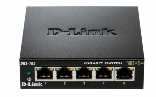 D-Link Switch DGS-105 5-port 10/100/1000