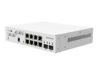 MIKROTIK CSS610-8G-2S+IN Managed Switch 8x1000Mb/s 2xSFP+