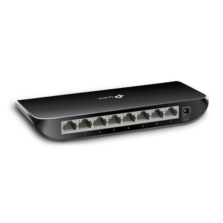 TP-LINK | Switch | TL-SG1008D | Unmanaged | Desktop | Gigabit Ethernet (copper) ports quantity 8 | Power supply type External | 36 month(s)