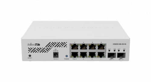 Mikrotik MikroTik Switch 8x1GbE 2xSFP+ CSS610-8G-2S+I