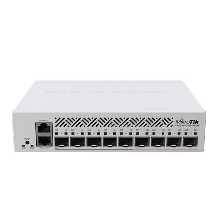 MikroTik | Cloud Router Switch | CRS310-1G-5S-4S+IN | Managed L3 | Rackmountable | Mesh Support No | MU-MiMO No | SFP ports quantity 5 | No mobile broadband | SFP+ ports quantity 4