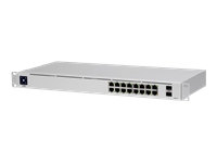 UBIQUITI USW-16-POE Ubiquiti USW-16-POE Gen2 16port + 2xSFP Gigabit PoE+ UniFi switch