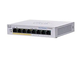 CBS110 UNMANAGED 8-PORT GE/PARTIAL POE DESKTOP EXT PS