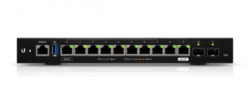 Ubiquiti EdgeRouter ER-12 wired router Gigabit Ethernet Black